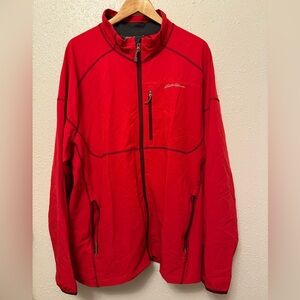 Eddie Bauer Men's Vibrant Red Stratify Jacket